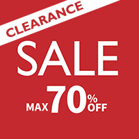 2018 CLEARANCE SALEスタート！MAX70％OFF！