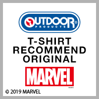 OUTDOOR PRODUCTS　MARVEL 新商品発売開始！